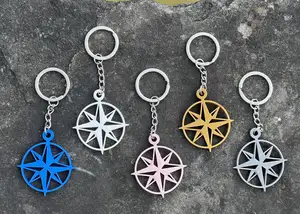 Compass Keychain