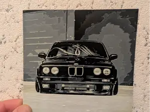 BMW E30 Hueforge