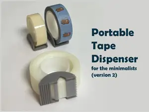 Portable Tape Dispenser for the minimalists