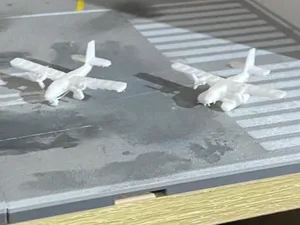 1:400 scale DHC-6 (twin otter) model