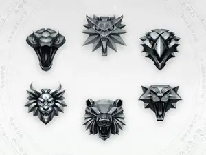 Médaillons The Witcher
