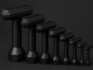 T-handle wrench M2 M2,6 M3 M4 M5 M6 M8 M10 M12