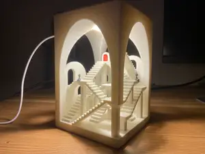 Diorama Abstract Lamp - BookNook (LED lamp 001)