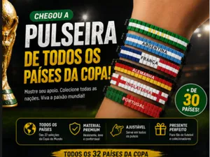 Pulseiras da Copa do Mundo-32 Países (Paramétrico)