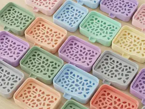 Voronoi Draining Soap Dish - Minimalist