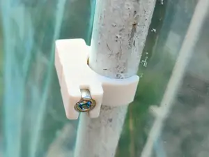 Screw-Tightened 25mm Greenhouse Film Clamp (M6)
