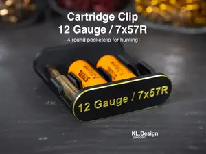 12 Gauge / 7x57R Cartridge Clip