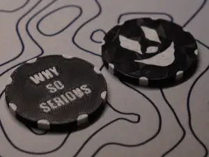 The Joker Dealer Pocker Chip - WHY SO SERIOUS?