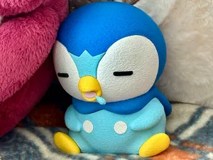 宝可梦 波加曼 睡香香流口水 393 Piplup (NO AMS)