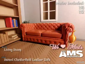 WLM - Raised Chesterfield Sofa V2