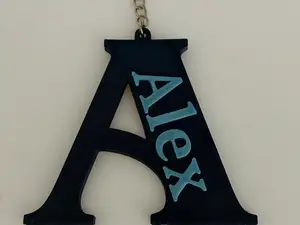 Keychain with name