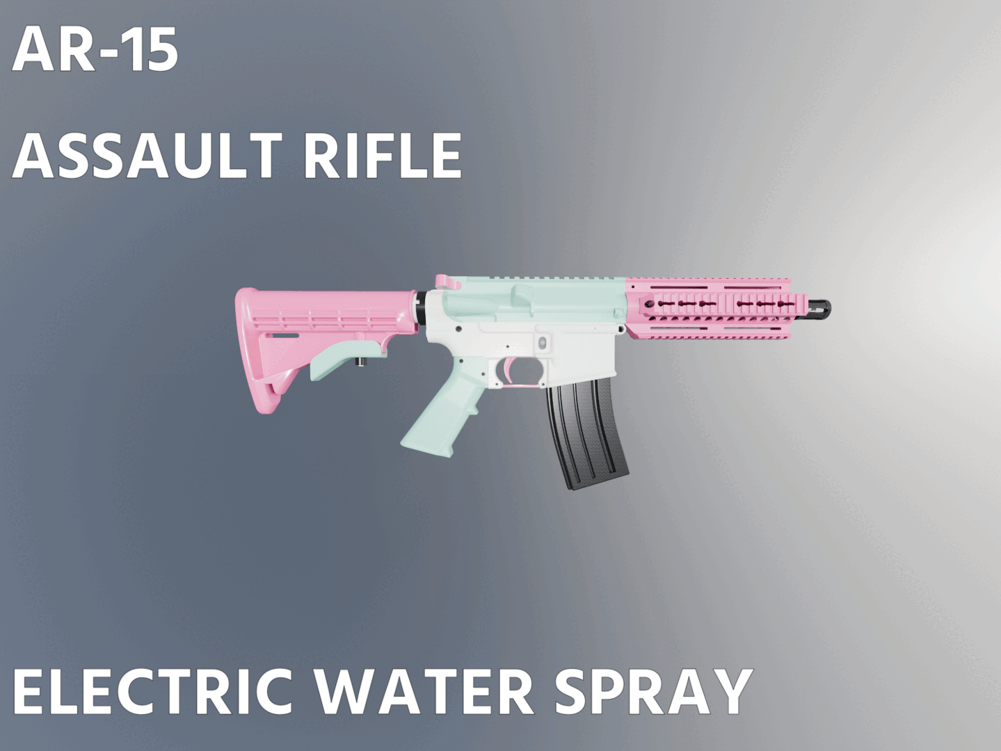 Complete AR-15 Water spray