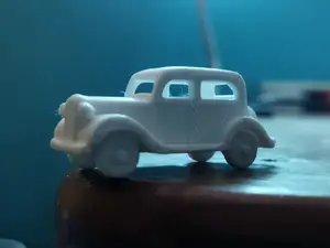 Old Car Keychain