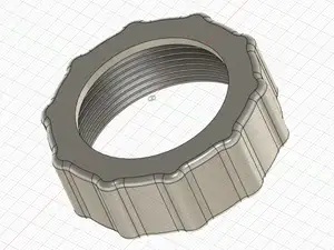 Ecrou pour adaptateur tuyau Intex 38mm
