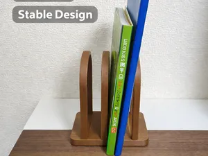 Arched Book Stand 3 Slots|アーチ型ブックスタンド