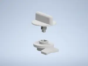 Ford Mondeo MK4 boot trim clip