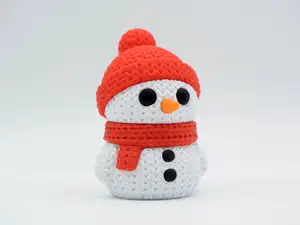 Knitted Snowman - Christmas
