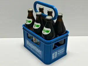 Augustiner 6-er Bierträger / Männerhandtasche