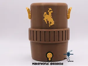 Wyoming Cowboys – Igloo Cooler Koozie