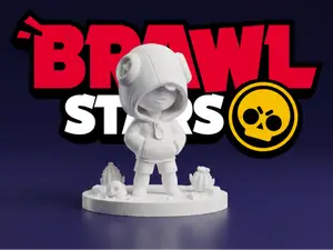 Leon – Brawl Stars Inspired Stealth Kid Figurine