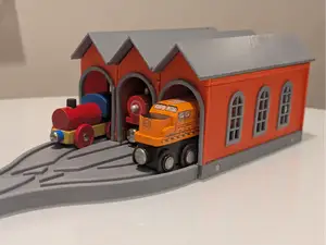 Modular Engine Shed - Brio Compatible