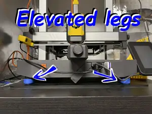 Raised legs for Kobra 3