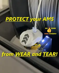 AMS Feeder Funnel Saver Protector Filament Guide