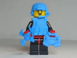 Drone with remote controller Minifigure Brick