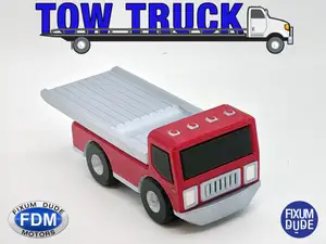Fixum Dude Motors PiP Flatbed Tow Truck