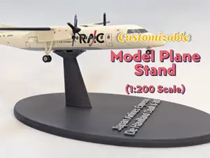 Customizable Model Plane Stand - 1:200 Scale