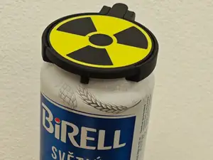 Nuclear can lid cover