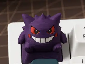 Gengar Pokemon Keyboard Keycap MX
