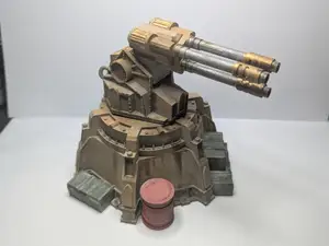 Triple Barrel Turret