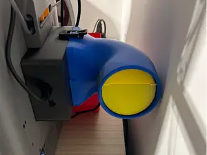 Exhaust Fan Kit - 90° elbow with air trap
