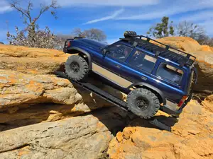 Folding RC crawler bridge (1/10, A1 Mini friendly)