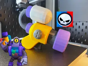 brawlstar le pistolet de ricochet