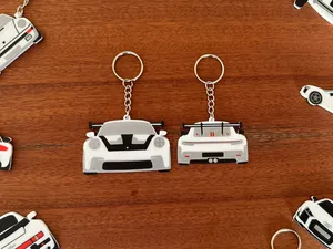 Porsche 911 GT3 RS Double Sided Keychain