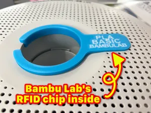 RFID Clips for Bambu Spools with embedded chip