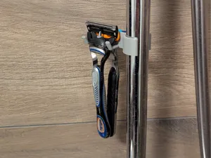 Double Razor Holder for in the shower