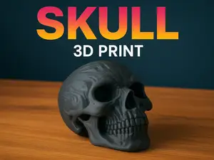 Skull - Horror Print