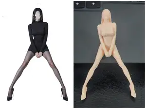 大长腿坐姿白领女帝(微缩车模)