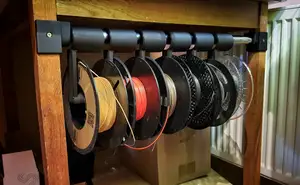 Filament Hanger Hook / Holder / Storage on rod