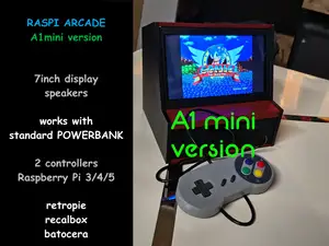 Raspi Arcade A1mini Version