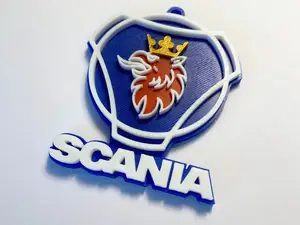 Scania Logo Keychain