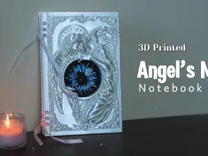 Angel’s Mirror Notebook Cover