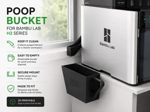 POOP BUCKET H2 Series ( H2C - H2D - H2S )