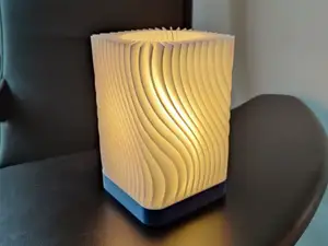 WaveLight – Elegant 3D Printed Lamp