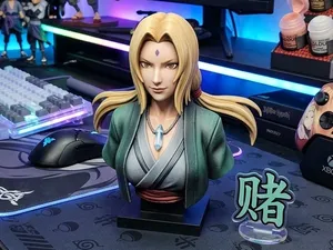 Tsunade Senju (Godaime Hokage) – 3D Fan Art Büste