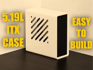 5.19L 3D PRINTED MINI ITX PC CASE