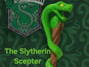Slytherin Scepter of Ambition and Serpent Power